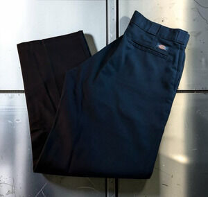 Men's Dickies 874 Flex Pants 34x30 Navy Original Fit Workwear Chino Skate Twill